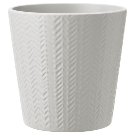 Кашпо ВИНТЕР 2017, светло-серый (9 см)