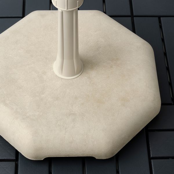 Зонт от солнца, серо-бежевый белый/Хювон серо-бежевый 180 см IKEA TVETÖ ТВЕТЁ 294.136.46 - фото 4