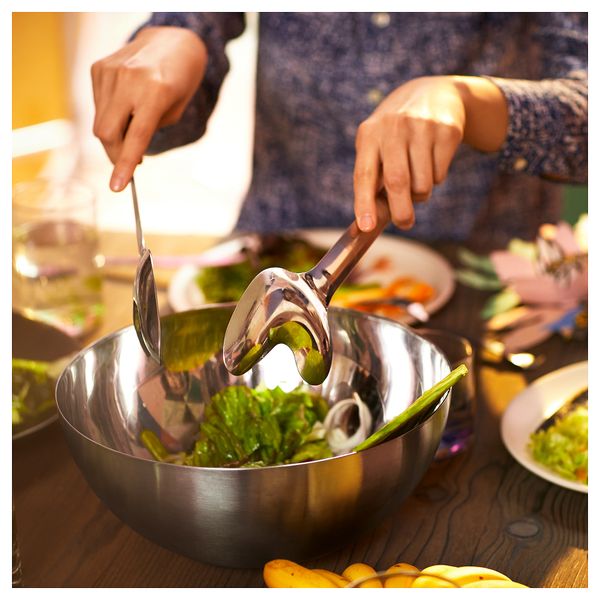 Сервировочные принадлежности,2шт, нержавеющая сталь IKEA ÖMSESIDIG 505.460.98 - фото 5