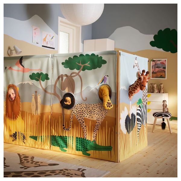 IKEA в интерьере - схема-чертеж с размерами