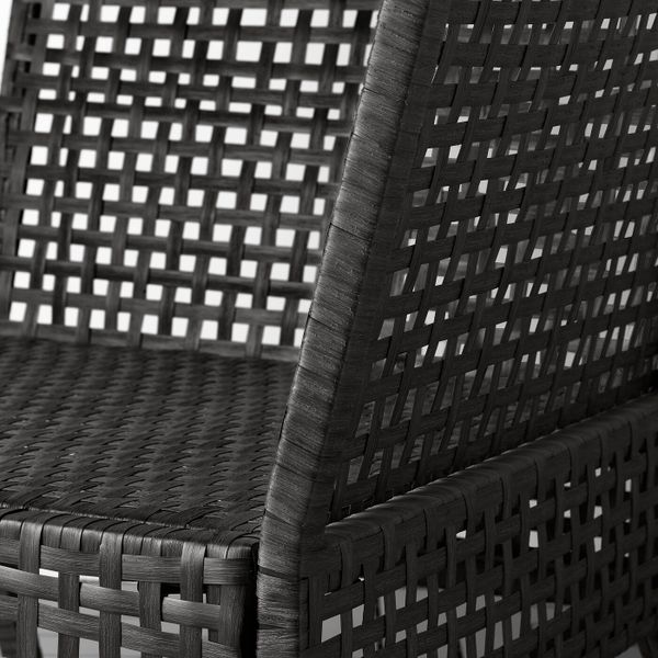 Садовая угловая секция, черно-коричневый IKEA KUNGSHOLMEN КУНГСХОЛЬМЕН 803.761.22 - фото 3