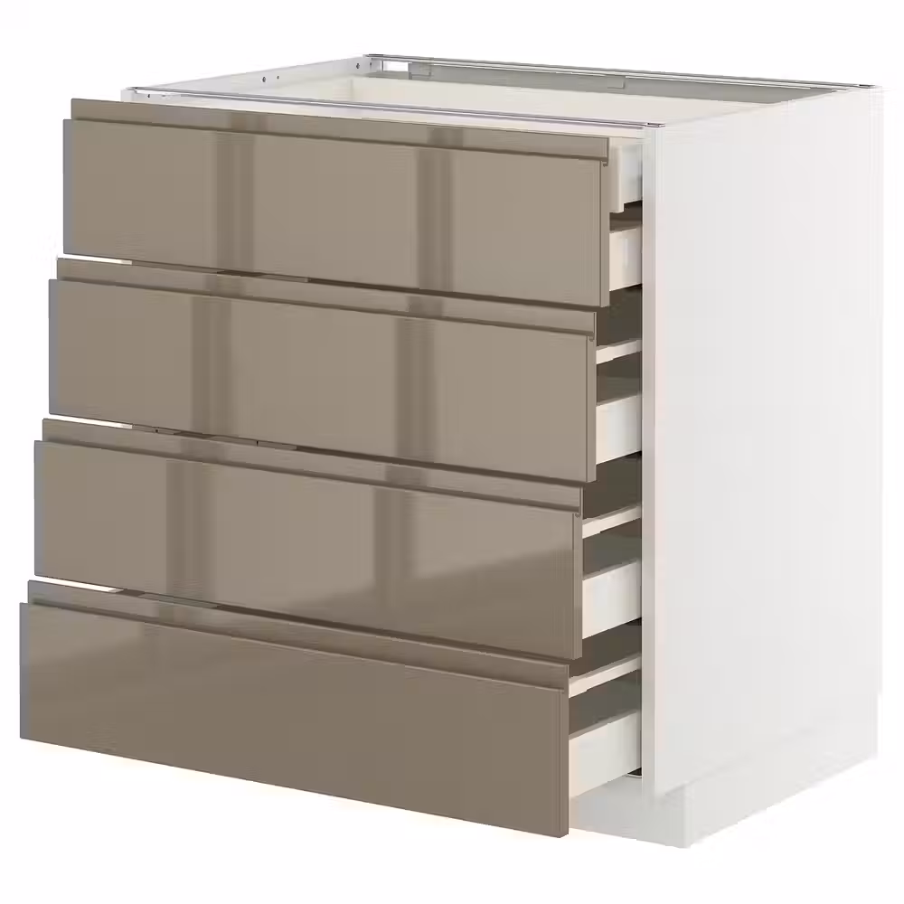 METOD / MAXIMERA Напольный шкаф 4фасада/2нзк/3срд ящ - фото 1