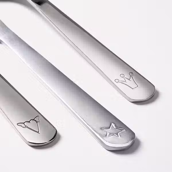 FABLER Набор столовых приборов, 3 предм. - нержавеющ сталь - схема-чертеж с размерами