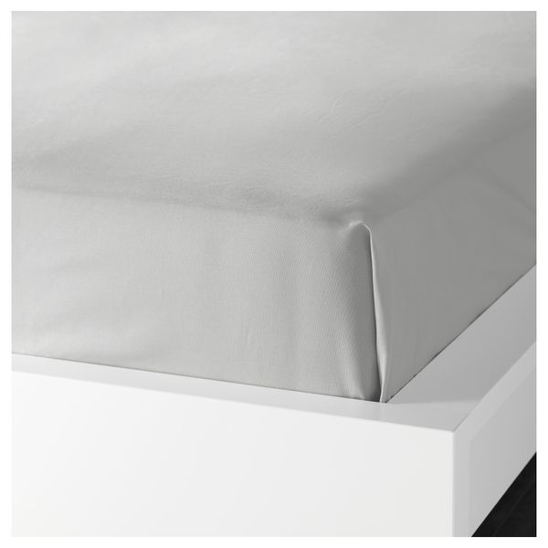 Простыня СЁМНИГ, светло-серый (240x260 см) - схема-чертеж с размерами