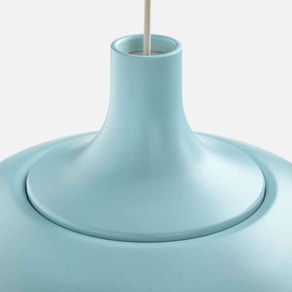 Подвесной светильник, синий 38 см IKEA ВЭКШЁ 703.631.39 - схема-чертеж с размерами