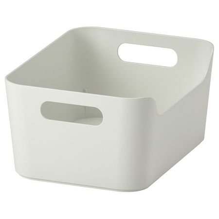UPPDATERA Контейнер - белый 24x17 см