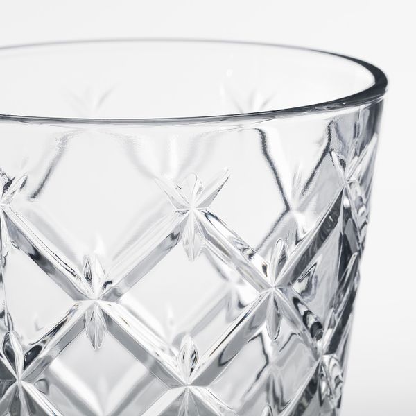 Бокал, прозрачное стекло/с рисунком 23 сл IKEA FLIMRA ФЛИМРА 503.723.28 - фото 4