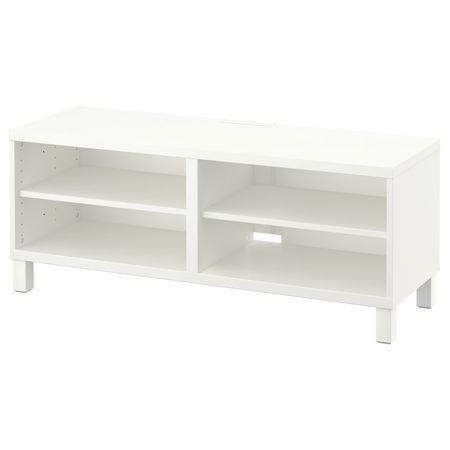 BESTÅ Тумба под ТВ - белый 120x40x48 см