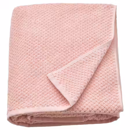 GULVIAL Простыня банная - бледно-розовый 100x150 см