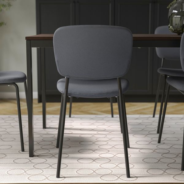 Стул, темно-серый Kabusa темно-серый IKEA KARLJAN КАРЛ-ЯН 503.410.25 - фото 8