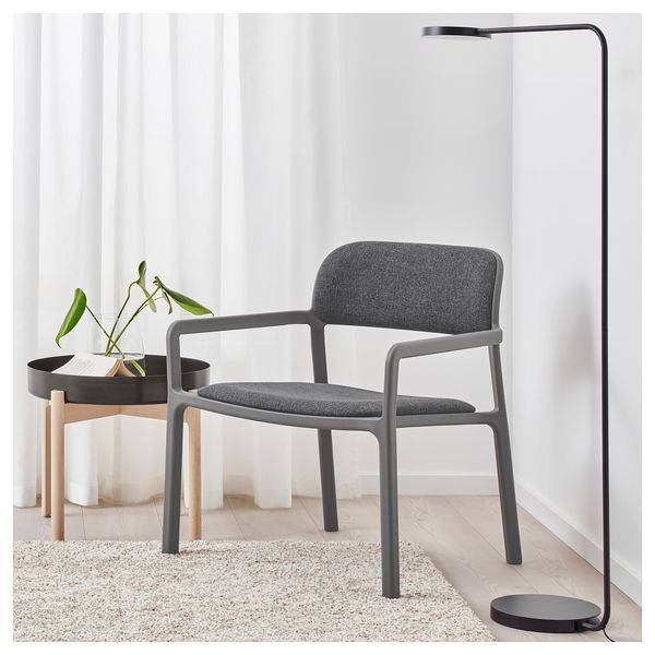 Кресло ЮППЕРЛИГ, Гуннаред темно-серый - фото 4