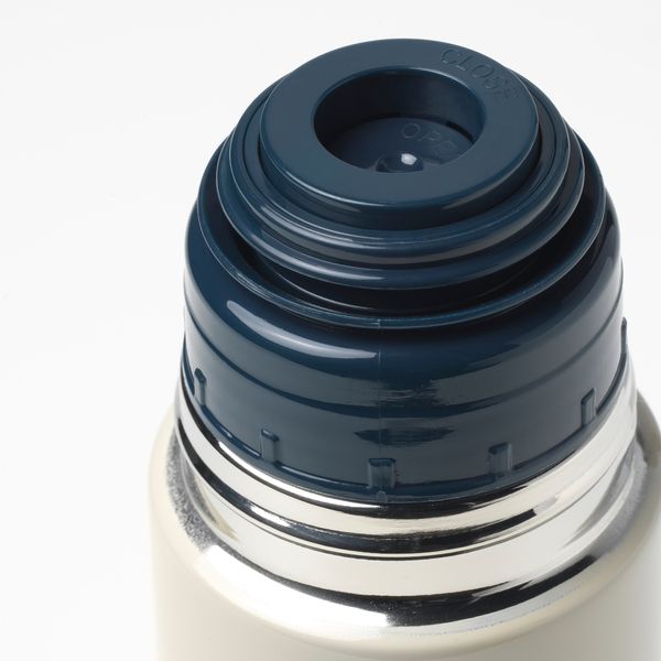 Стальной термос, бежевый, 0.5 л IKEA HÄLSA ХЭЛЬСА 004.506.39 - схема-чертеж с размерами