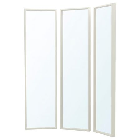 NISSEDAL Комбинация зеркал - белый 130x150 см