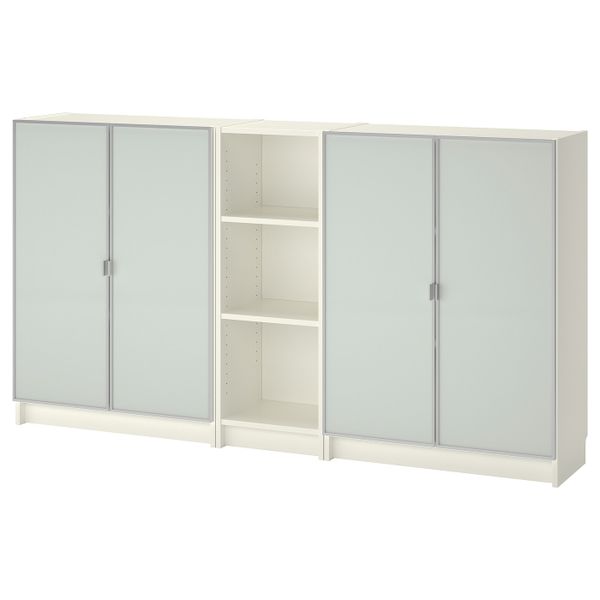 Стеллаж, белый 200x30x106 см IKEA BILLY БИЛЛИ / MORLIDEN МОРЛИДЕН 492.439.74 - фото 1