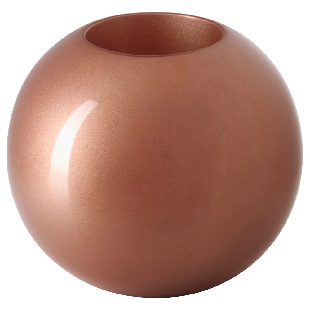 Подсвечник ВИНТЕР 2015, круглой формы, медный (11 см) - схема-чертеж с размерами