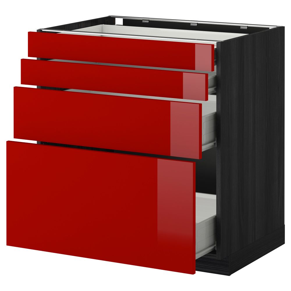 IKEA, вид спереди - схема-чертеж с размерами