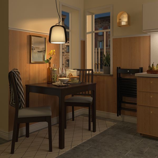 Стол и 2 стула, 80, 120 cm IKEA EKEDALEN ЛЕН ЭКЕДАЛЕН, EKEDALEN ЛЕН ЭКЕДАЛЕН 292.968.74 - фото 3