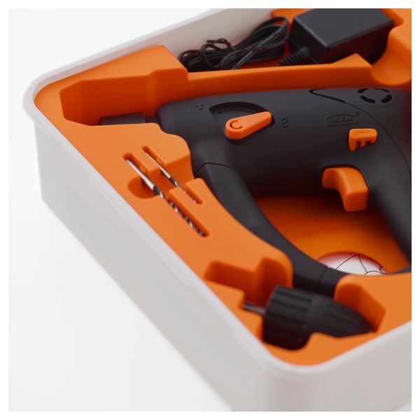 Ударная дрель, литий-ионная ФИКСА (14.4 V) - схема-чертеж с размерами