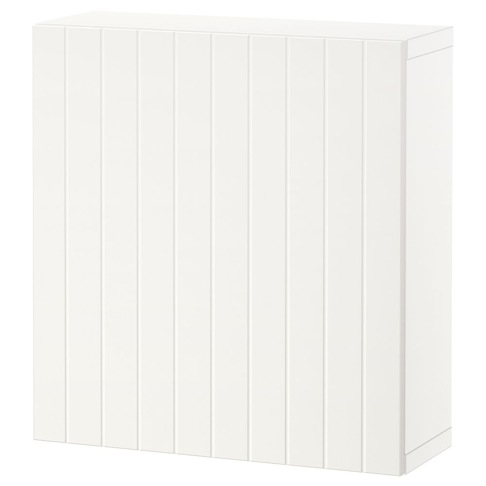Стеллаж с дверью, белый, Sutterviken белый, 60x22x64 см IKEA BESTÅ БЕСТО 294.249.75 - фото 1