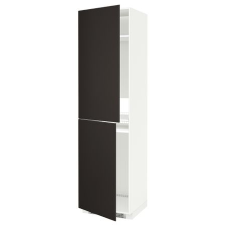Высокий шкаф для холодильник, морозильник, 60x60x220 cm IKEA METOD МЕТОД 592.118.78