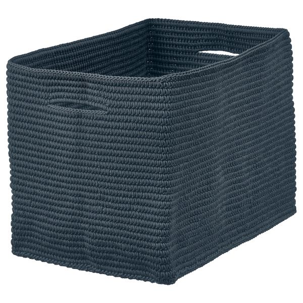 Корзина, синий 35x26x26 см IKEA NORDRANA НОРДРЭНА 604.206.54 - фото 1