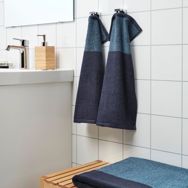 Полотенце, темно-синий/меланж 30x50 см IKEA HIMLEÅN ХИМЛЕОН 604.429.10 - схема-чертеж с размерами