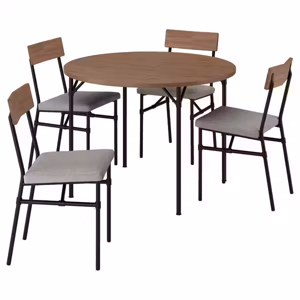 GRÖTÅN ГРЁТОН / GRÖTÅN ГРЁТОН Стол и 4 стула - фото 1