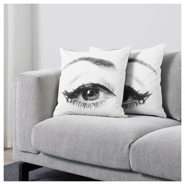 Чехол на подушку ОМЕДЕЛЬБАР, глаз (50x50 см) - фото 3