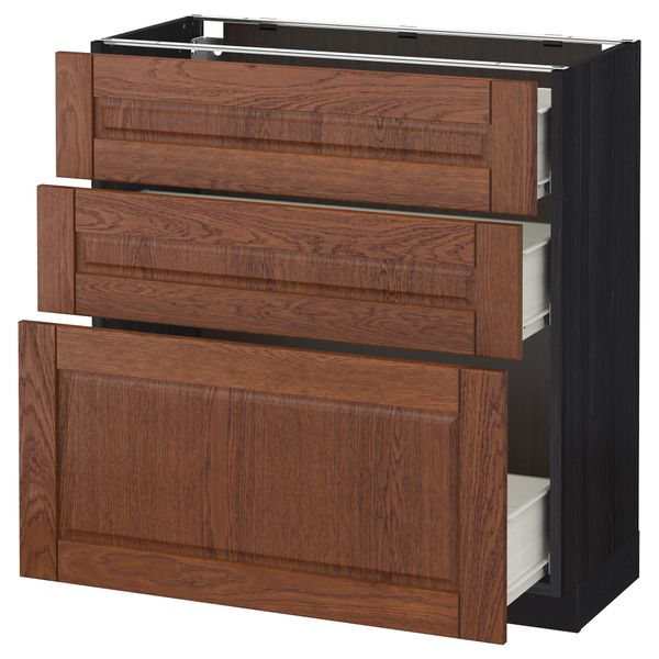 IKEA, вид спереди - схема-чертеж с размерами