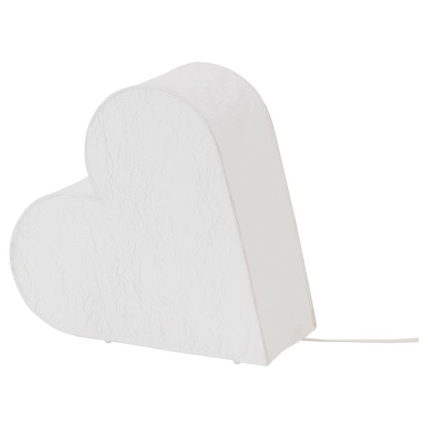 Украшение для стола СТРОЛА, сердце, белый (30 см) - фото 2