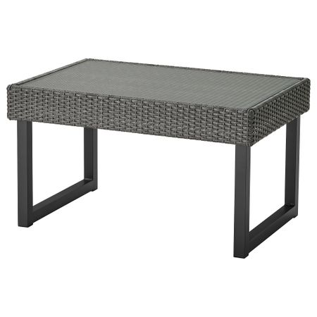 Садовый столик, 92x62 см, антрацит, темно-серый IKEA SOLLERÖN СОЛЛЕРОН 404.245.92