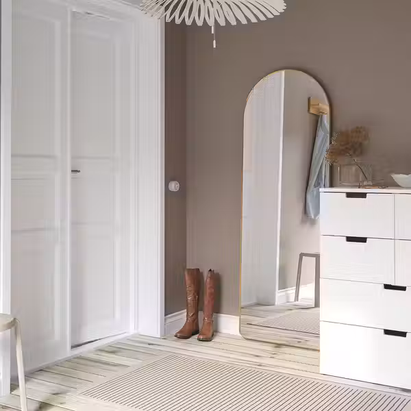 LINDBYN Зеркало - золотой 60x170 см - фото 2