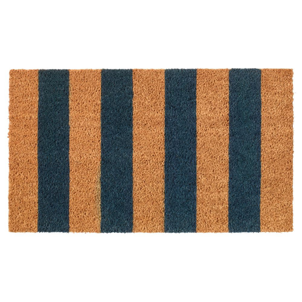 Придверный коврик КВОРИГ, неокрашенный, темно-синий (40x70 см) - фото 1