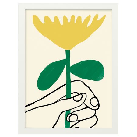 Рама с постером, Цветок для тебя, 30x40 см IKEA RÖDALM 506.021.45