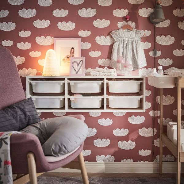 Лампа настольная, белый/сова 23 см IKEA SOLBO СОЛБУ 803.256.94 - схема-чертеж с размерами