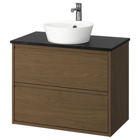 Шкаф с ящиками, раковина, смеситель IKEA KATTEVIK КАТТЕВИК, ÄNGSJÖN 195.214.15