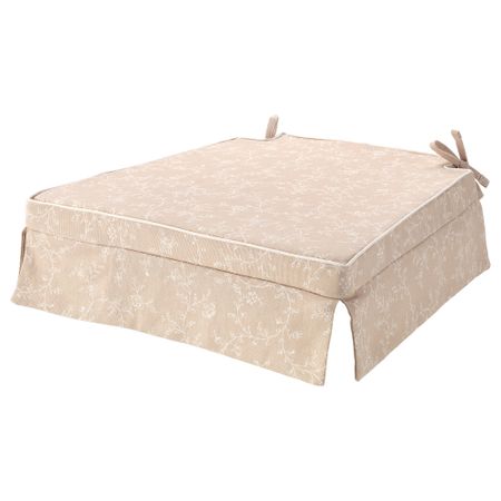 Подушка на стул, 43x42x4.0 см, светло-бежевый IKEA ELSEBET ЭЛЬСЭБЭТ 904.124.50