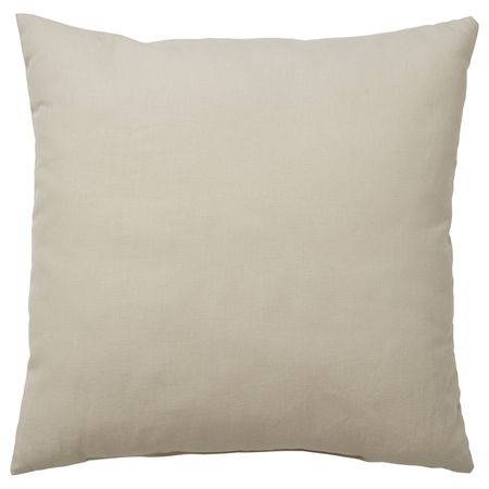 Подушка, бежевый 50x50 см IKEA VALBJÖRG ВАЛЬБЬЁРГ 204.008.89