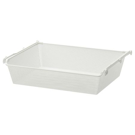Сетчатая корзина с направляющими, белый 75x58 см IKEA KOMPLEMENT КОМПЛИМЕНТ 992.426.32