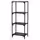 FJÄLLBO Стеллаж - чёрный 51x136 см