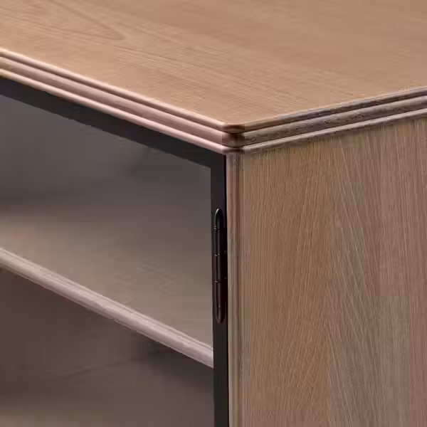 LANESUND Тумба под ТВ - серо-коричневый 161x47x55 см - фото 5