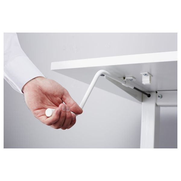 Стол/трансф, белый, 120x70 см IKEA СКАРСТА 192.823.25 - фото 4