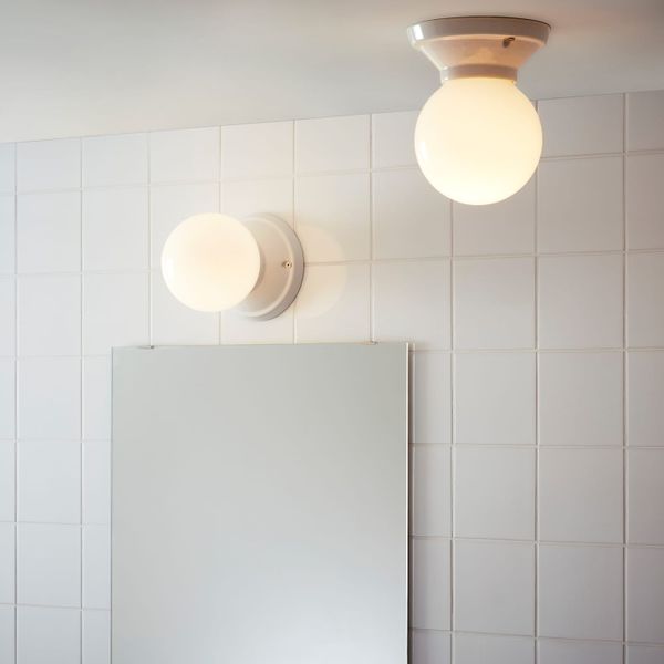 Люстра/бра, каменная керамика, стекло IKEA ВИТЕМОЛЛА 003.610.25 - фото 3