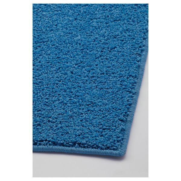 Ковер, длинный ворс АЛЛЕРСЛЕВ, голубой (57x120 см) - схема-чертеж с размерами