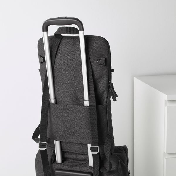 Сумка на колесиках и рюкзак, темно-серый IKEA FÖRENKLA ФОРЕНКЛА 203.667.29 - фото 3