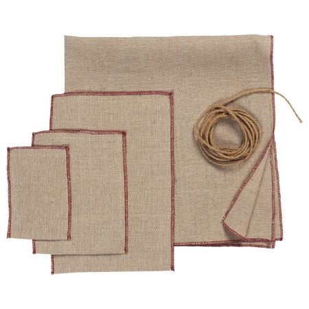 Подарочная упаковка, 4 шт., джут неокрашенный IKEA VINTER 2020 ВИНТЕР 2020 704.759.38