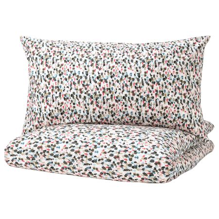 Пододеяльник и 2 наволочки СМОСТАРР, точечный, разноцветный