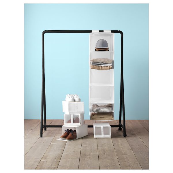 Модуль для хранения с 6 отделениями, белый 35x45x125 см IKEA SKUBB СКУББ 603.750.67 - фото 5
