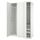 Гардероб, комбинация, белый, белый, 150x60x236 см IKEA PAX ПАКС, FORSAND ФОРСАНД 995.016.54