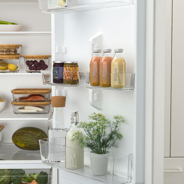 Холодильник морозильник, ИКЕА 300 отдельно стоящий/белый 215/90 л IKEA PÅKALLA ПОКЭЛЛА 404.948.44 - фото 4